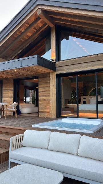 Chalet Gérardmer Jacuzzi 2 personnes · Domaine les Terres Bleues 