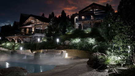 Chalet avec Jacuzzi privatif Vosges · Domaine les Terres Bleues
