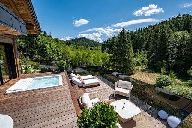 Chalet Gérardmer Jacuzzi 2 personnes · Domaine les Terres Bleues 