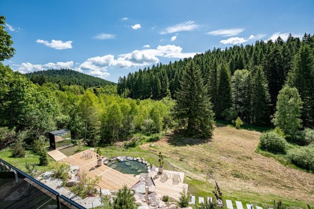 Chalet Gérardmer Jacuzzi 2 personnes · Domaine les Terres Bleues 