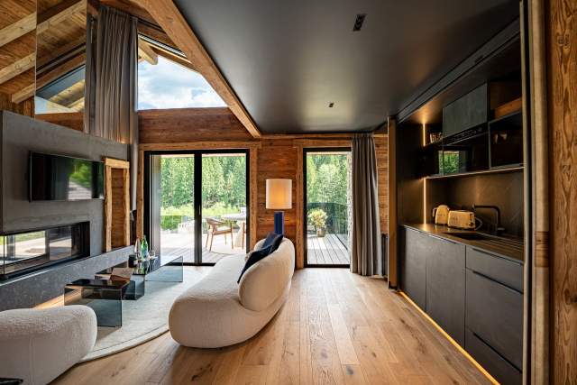 Chalet Gérardmer Jacuzzi 2 personnes · Domaine les Terres Bleues 