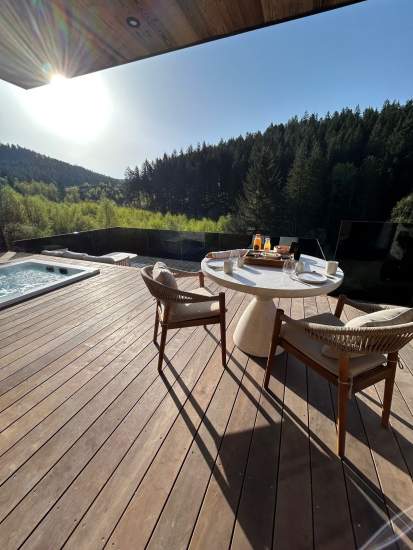 Domaine les Terres Bleues · Chalet 2 personnes Vosges