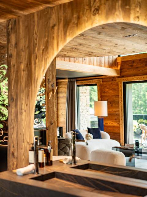 Chalet Gérardmer Jacuzzi 2 personnes · Domaine les Terres Bleues 