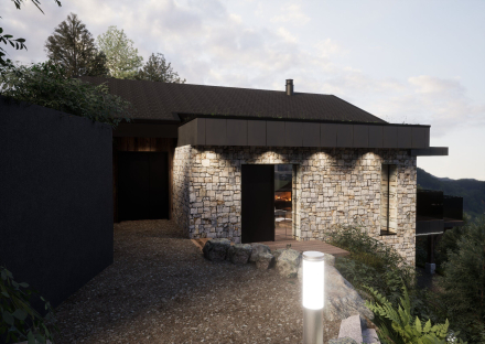 Chalet avec Jacuzzi privatif Vosges · Domaine les Terres Bleues